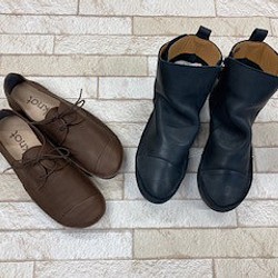 [新年福袋2023]靴子（黑色）繫帶鞋（D棕色）LL尺寸② 第1張的照片