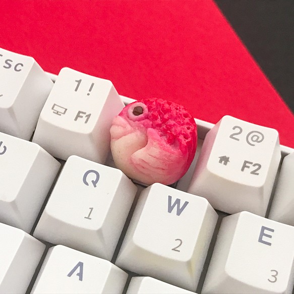 【日式點心（鯛魚）】鍵帽（機械鍵盤，Cherry MX軸） 第1張的照片