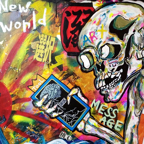 Rise of the new world~がしゃどくろ~ 絵画 Chika Shinoda's art 通販 