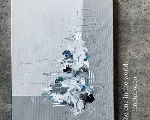 現代アート　41×31.5㎝　モダン　絵画　原画　抽象画　アートパネル　インテリア