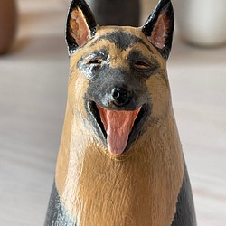 犬小法師　K9　イヌのオブジェ　ソーシャルグッド　シェパード 1枚目の画像