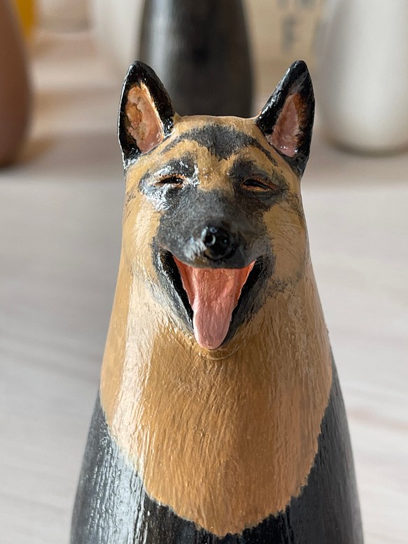 犬小法師　K9　イヌのオブジェ　ソーシャルグッド　シェパード 1枚目の画像