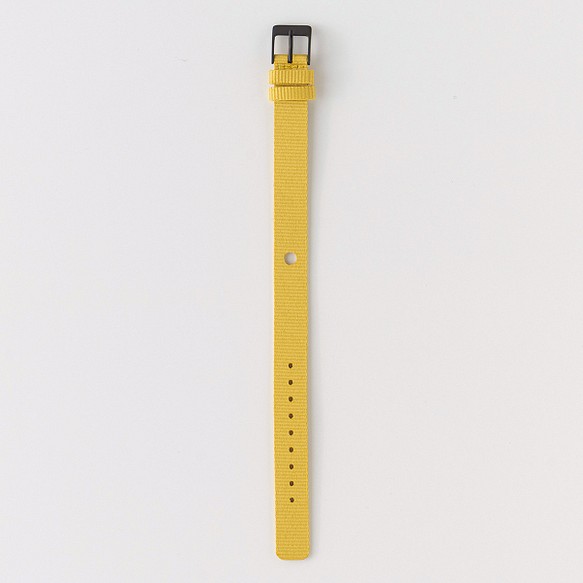 おもちゃから生まれた腕時計「YOT WATCH」　BELT 14mm Mustard 1枚目の画像