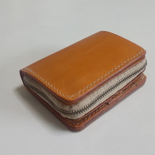 ハンドメイドコンパクト二つ折り財布―12 二つ折り財布 さち 通販 