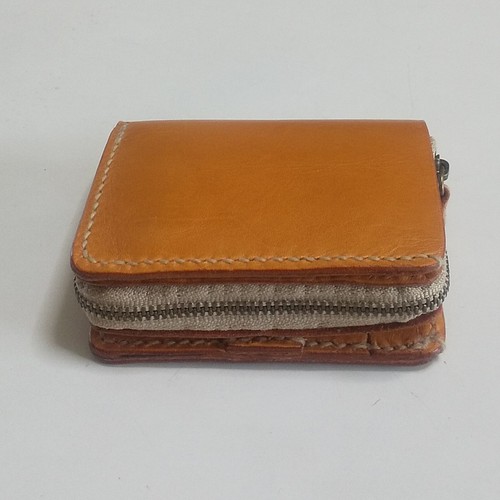 ハンドメイドコンパクト二つ折り財布―12 二つ折り財布 さち 通販 