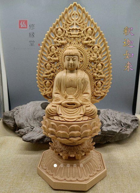 購入大人気 木彫 仏像 釈迦牟尼仏 卧仏 仏教供養品 開運風水 職人手作