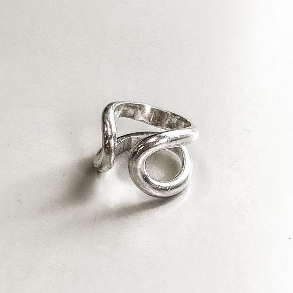 受注制作※〈silver925〉 Simple RING 1〜25号シルバーリング <No.04