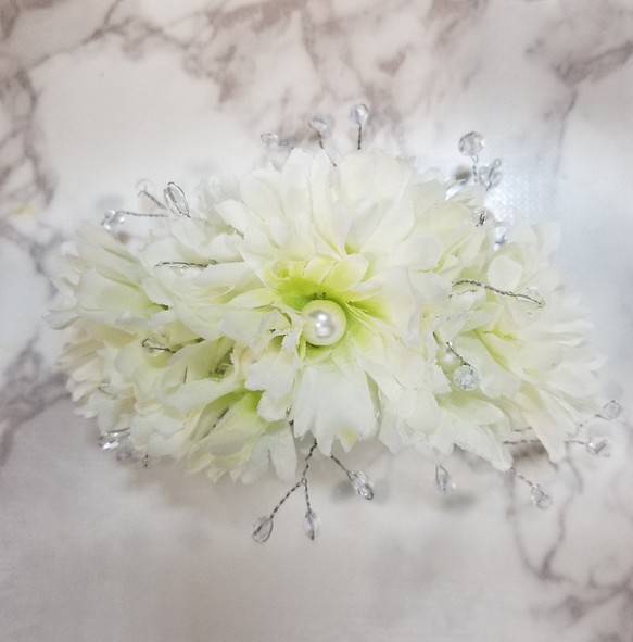 白い花とスワロバレッタ 1枚目の画像