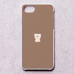 韓国 スマホケース 全機種 Android ハード iPhone 全機種対応 スマホケース ハードケース クマ かわいい 1枚目の画像