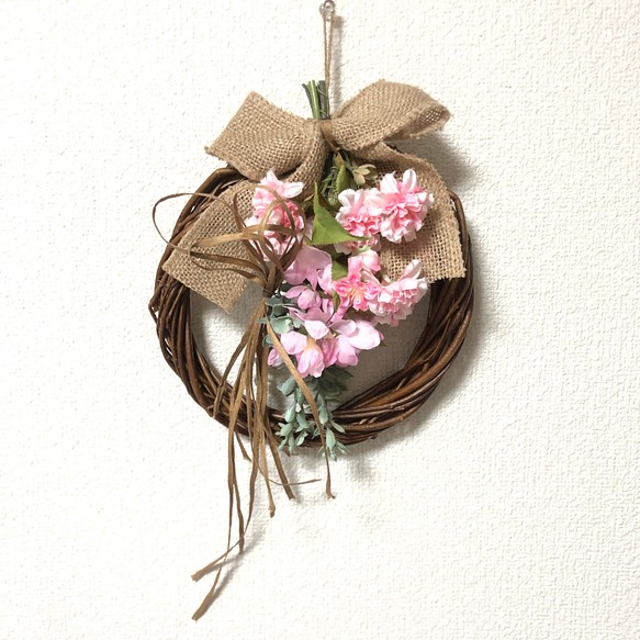 春☆桜リース 1枚目の画像