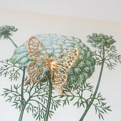 キアゲハのブローチ 1枚目の画像