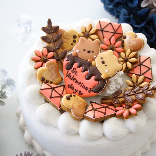 アイシングクッキー　オーダー　キャラクタークッキー　誕生日クッキー　ケーキトッパ