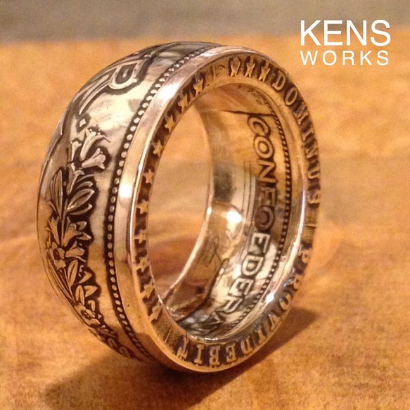 スイス5フラン銀貨 コインリング - リング(指輪)