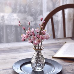 ◆粘土のお花◆　桜　オルリム・シングルベース　S763 1枚目の画像