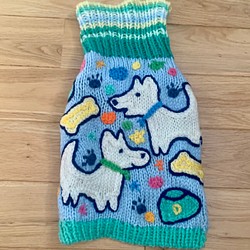 秋冬・恐竜ちびっこカーディガン 100〜110cm カーディガン knit-kako