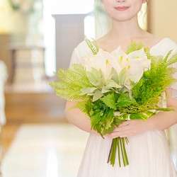 かすみ草のブーケ】かすみそうだけの繊細で柔らかなブーケ 生花 前撮り