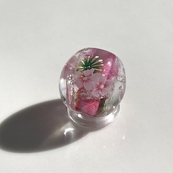 とんぼ玉【桜】 1枚目の画像