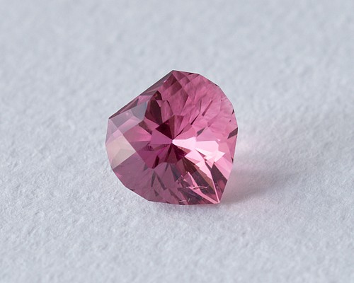 ピンクトルマリン 3.281ct “Heart Squared” ルース ストーン 天然石