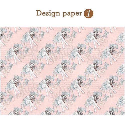 EP11】デザインペーパー コラージュ素材 紙モノ おすそ分け☆5種×各2枚