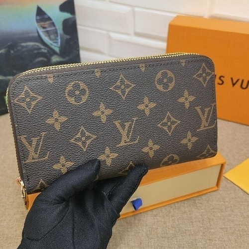 茶色ダブル☆Louis vuittonルイヴィトンメンズ さいふ長財布 長財布