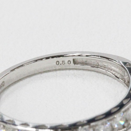 ✨現品限り✨Pt950 ダイヤモンド 0.50ct リング 12号 指輪・リング