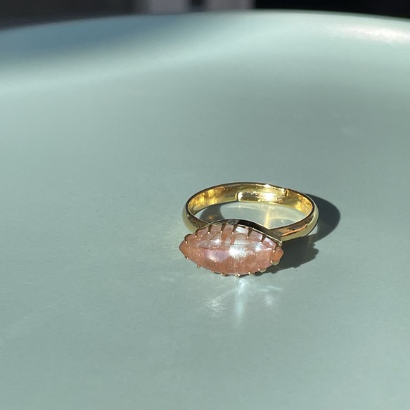 ヴィンテージサフィレット サフィリーンのナベットリング 指輪