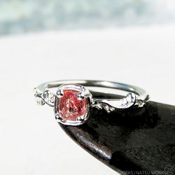 スピネル リング / Botanical Orange Spinel Ring 1枚目の画像