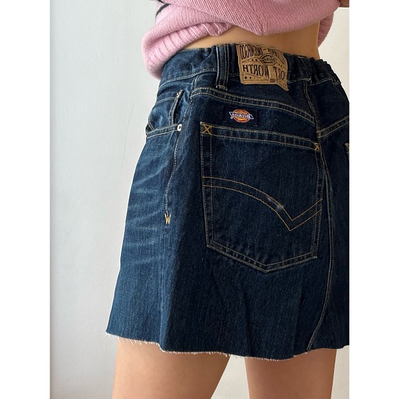 古着リメイク】USED REMAKE DENIM SKIRT ミニスカート STYLE OF H 通販