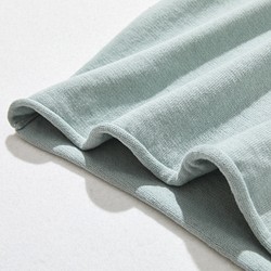 ★5月中旬出貨★全年都在用 超人氣棉針織系列 簡約不失時尚，我的標準針織衫 淡藍綠 230214-3 第5張的照片