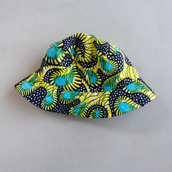 非洲蠟布漁夫帽 第1張的照片