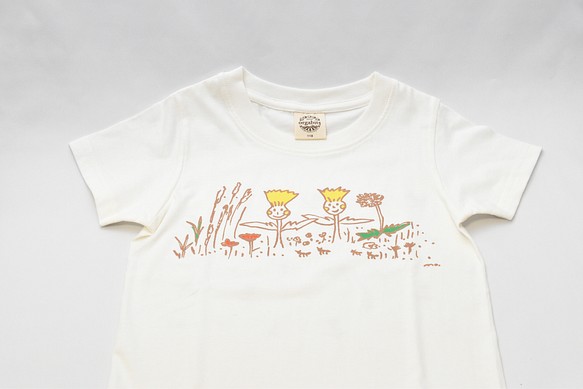 「azamiiz」オーガニックコットンTシャツ(半袖)　ギフトラッピングセット 1枚目の画像