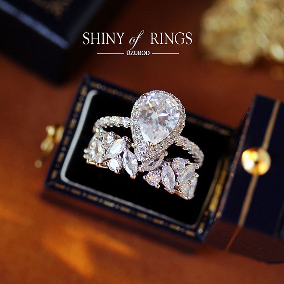 プレゼントリング　指輪　ファッションリング　ダイヤ　人工ダイヤモンド　セット割致します
