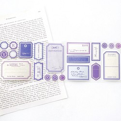 ラベル ロールシール 《purple》 [R089] 1枚目の画像