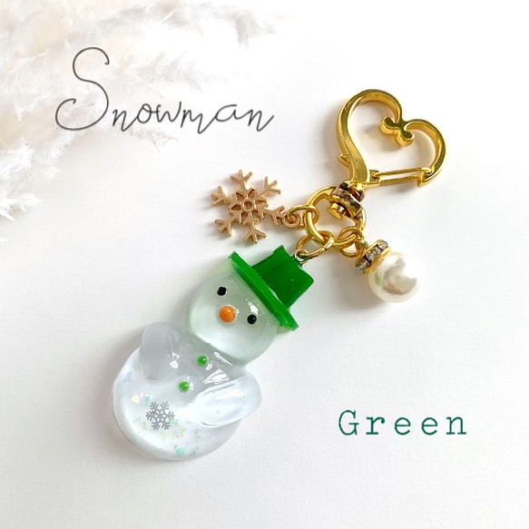 ☆SnowMan☆ゆきだるま☆チャーム☆ハンドメイド☆オーダー品☆ 【好評