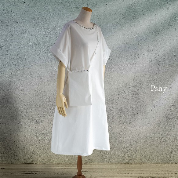 PSNY Jumper Skirt &amp; Dress White Pochette Clothes determined 第1張的照片