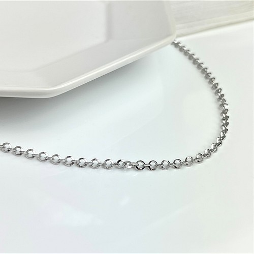【高級】無核淡水真珠　一連ネックレスs925