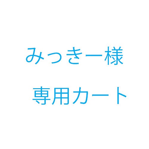 みっきー様オーダー品 雑貨・その他 KICO 通販｜Creema(クリーマ)