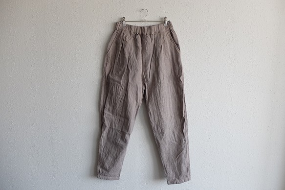 [新] Bingo Fushiori 褲子 | 柿單寧染料，鐵媒染劑 | 男女通用 2 種尺寸 第1張的照片