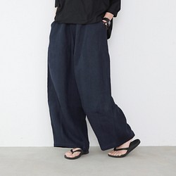 linen wide easy pants / A 1枚目の画像