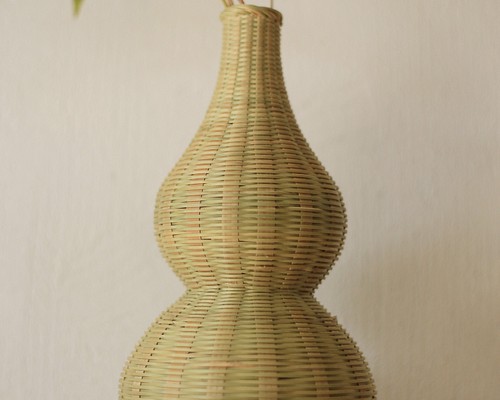 竹编系列 | 葫芦 | 花器 盛物 装饰 | 手制竹编 自然环保