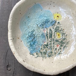 小皿　花⑥ 1枚目の画像