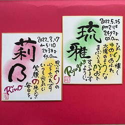 Mサイズ】フルオーダーパステル（１〜２人用）新築祝い・記念日