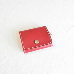 皮革のボックス型コインケース  BOX10 1枚目の画像