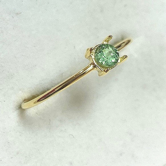 175▽【可愛すぎる】天然ＵＶチェンジミントガーネット 0.51ct