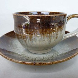 コーヒーカップ(海鼠釉） 1枚目の画像
