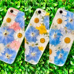 押し花スマホケース(デルフィニウム) | gulatilaw.com