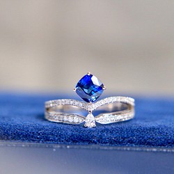 結婚指輪天然ダイヤモンド リング - リング(指輪)