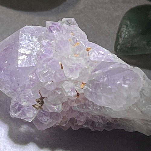 虹入り✨ カクタスアメジスト サボテン水晶 ラフストーン 原石 天然石
