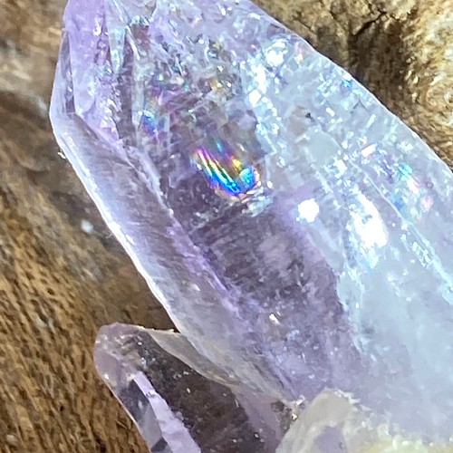 女神が宿る紫水晶✨レインボー ベラクルス アメジスト ラフストーン