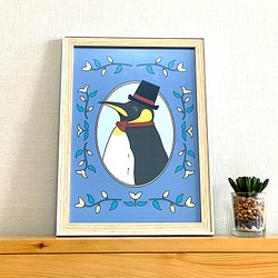 肖像画（ペンギン） 1枚目の画像